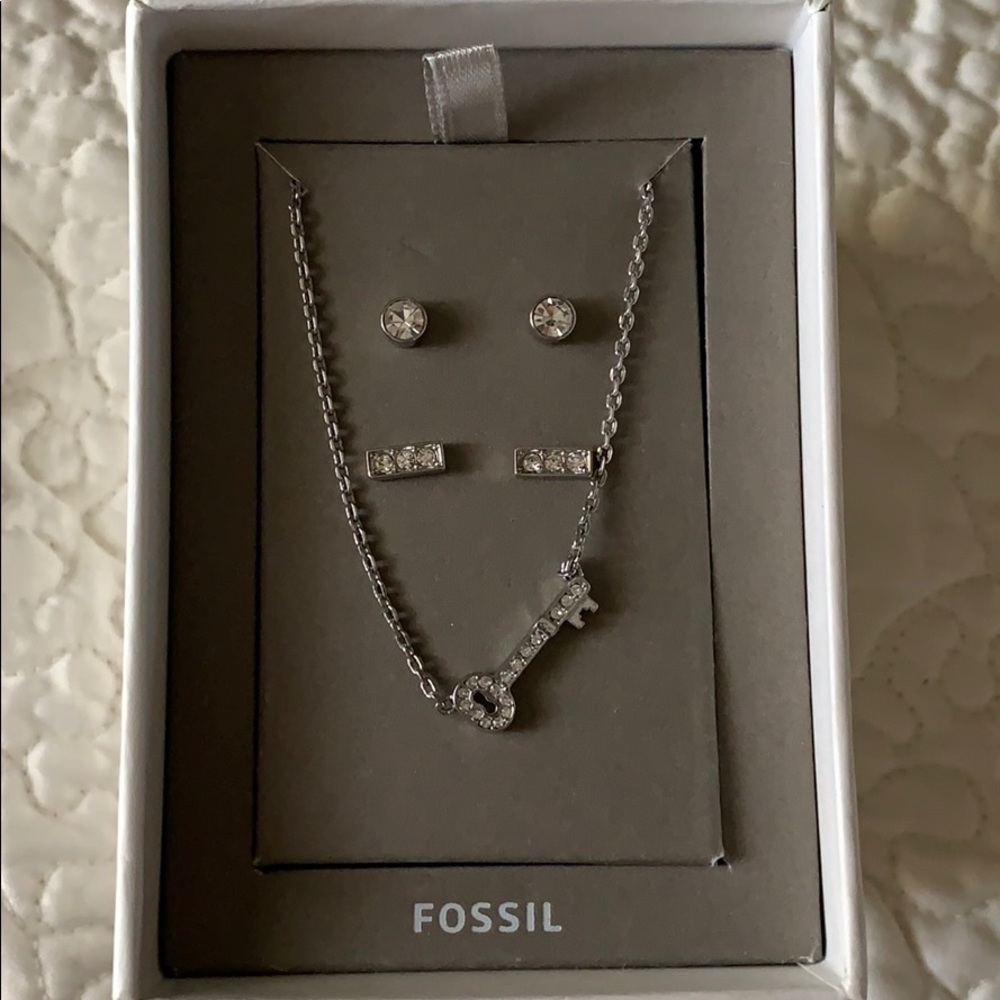 Fossil jewelry set